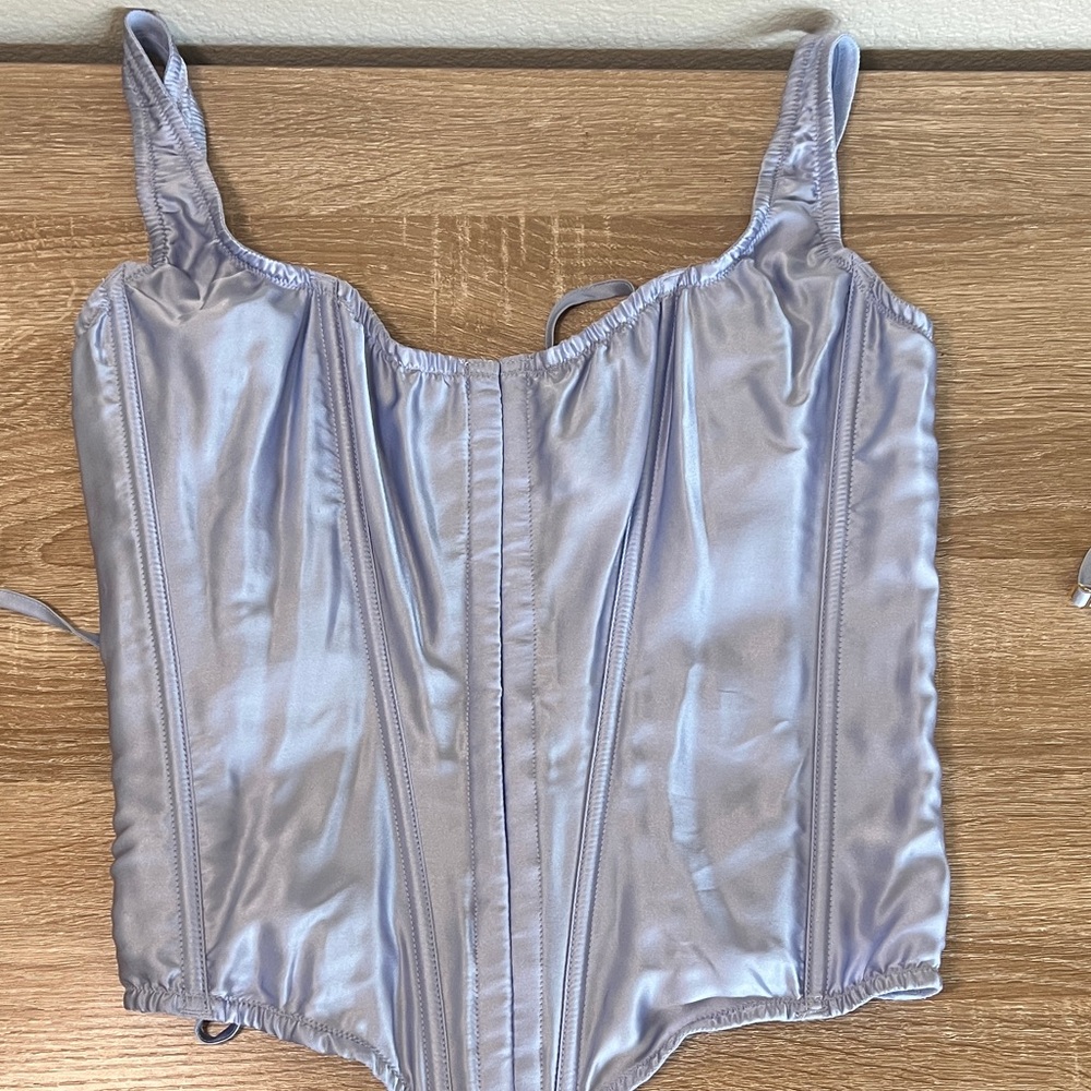 Victoria's Secret Light Purple Satin Shapewear